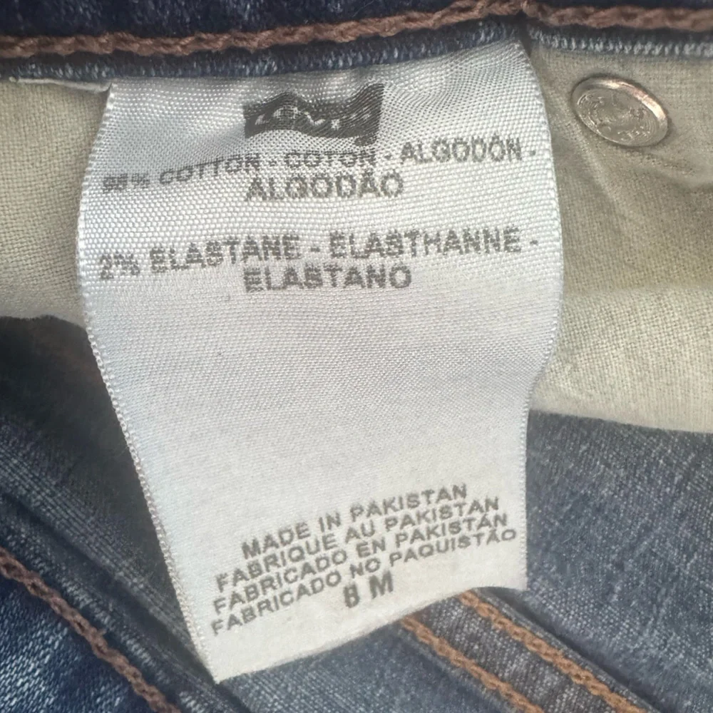 Levi’s 512 Slim Bootcut Jeans 32x32 Y2K Raw Hem  # 4100102583 WPL-423 1990’s